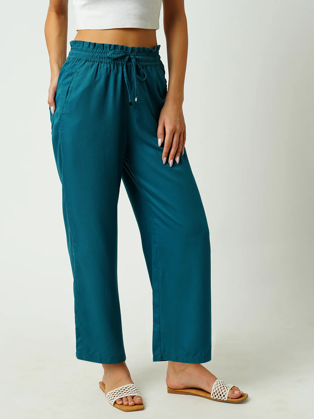 Women High-Rise Culottes - Image 5