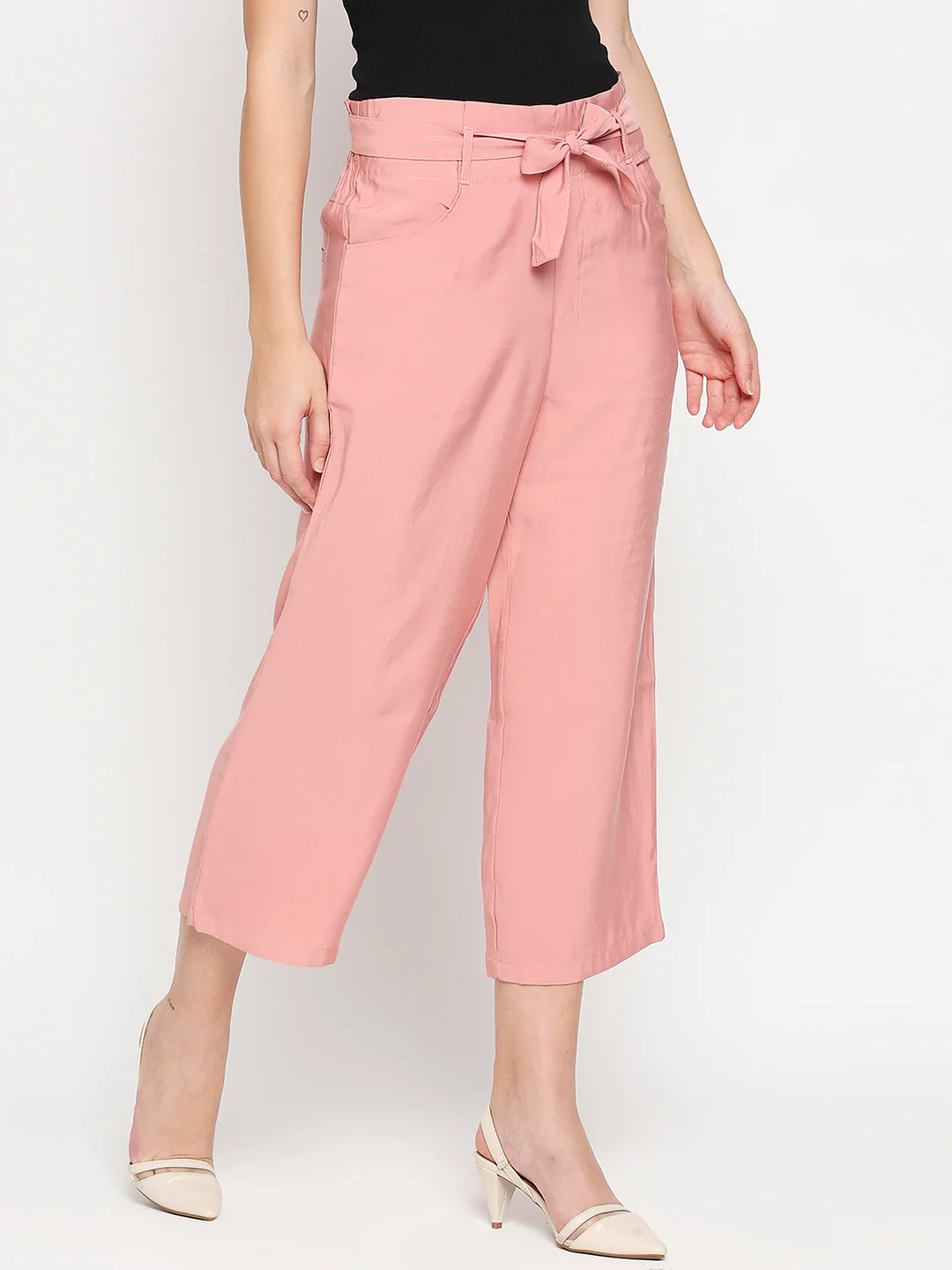 Women High-Rise Culottes - Image 4