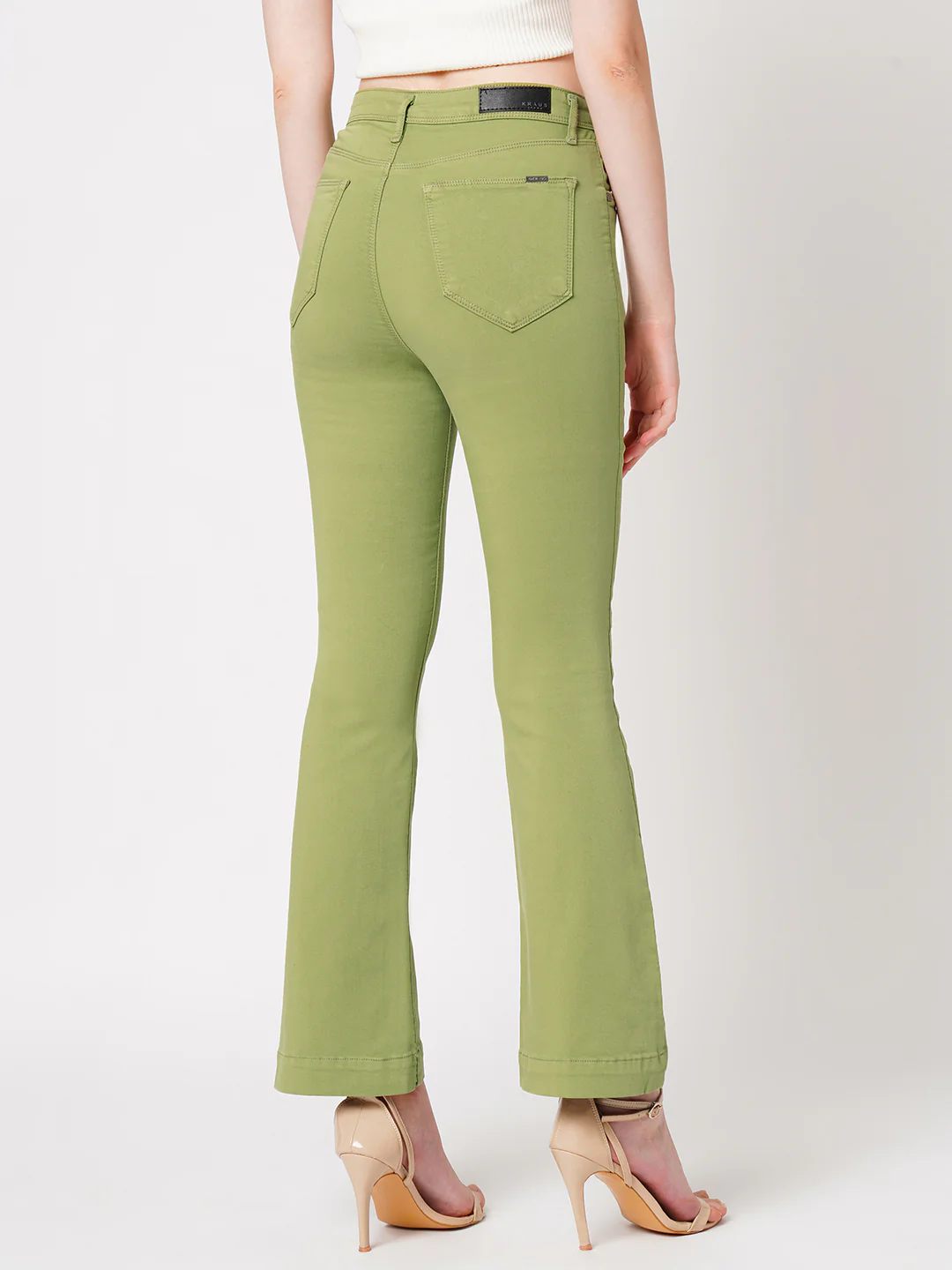 Women High-Rise Flare Jeans - Image 3