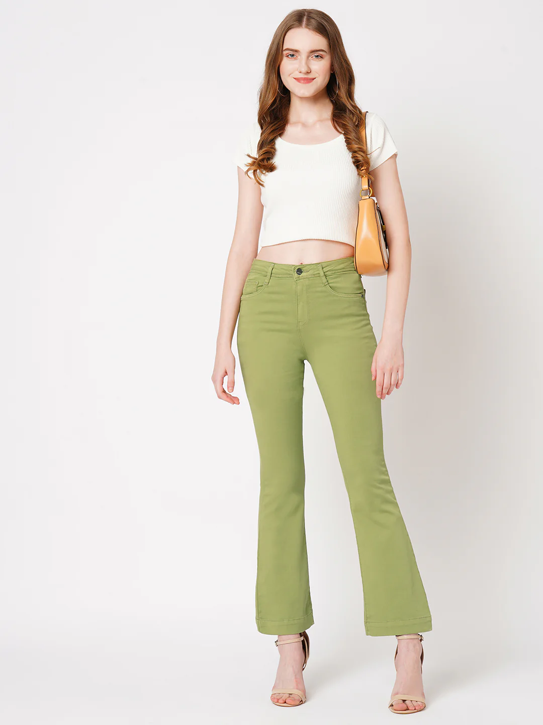 Women High-Rise Flare Jeans - Image 4