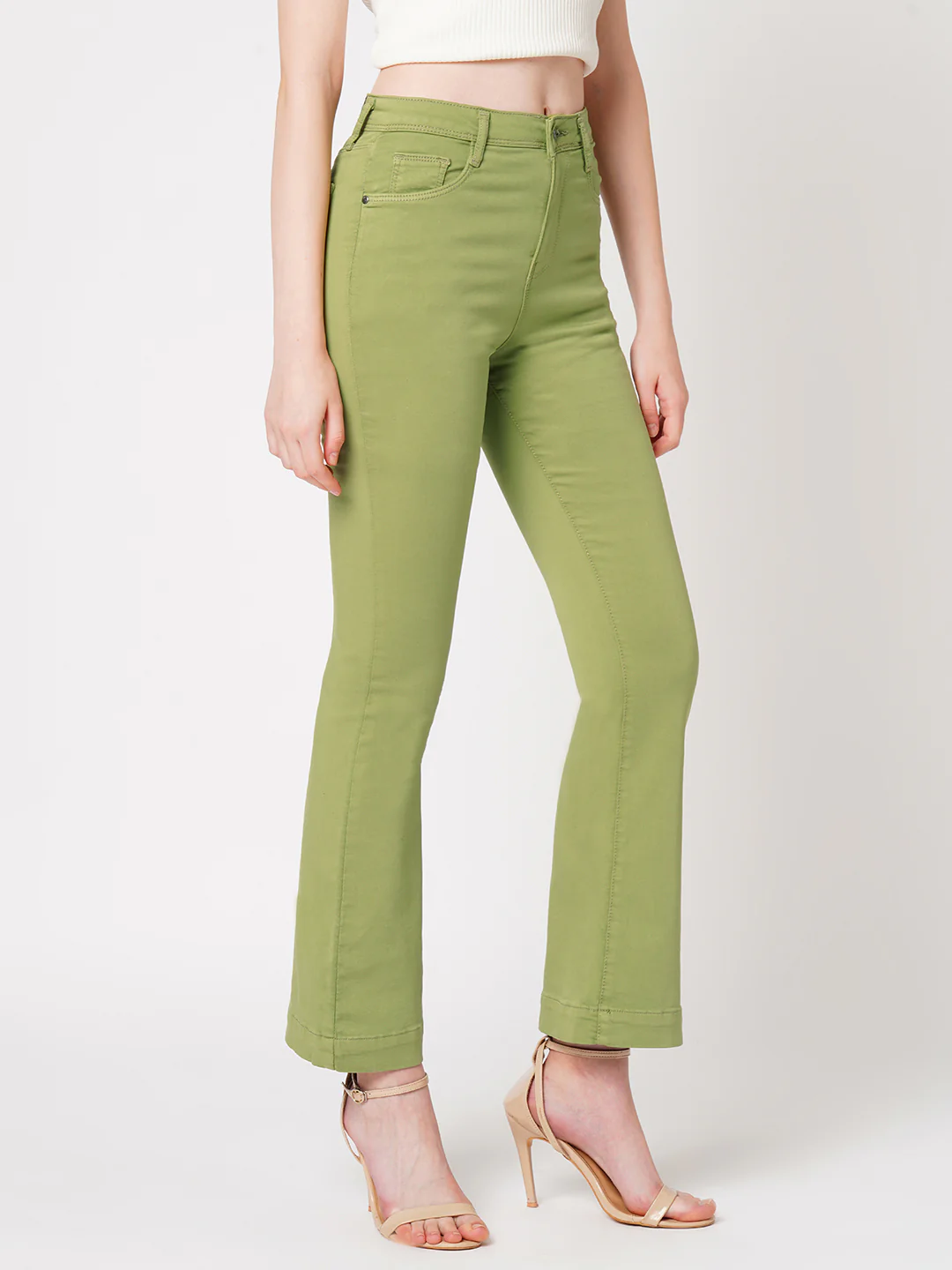 Women High-Rise Flare Jeans - Image 5