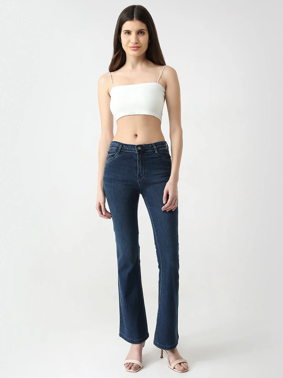 Women High-Rise Flare Jeans - Image 5