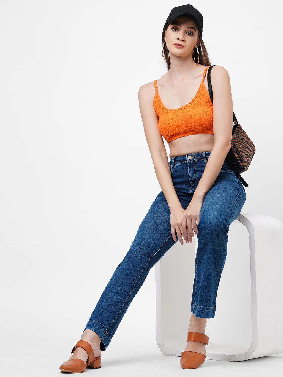 Women High-Rise Flare Jeans