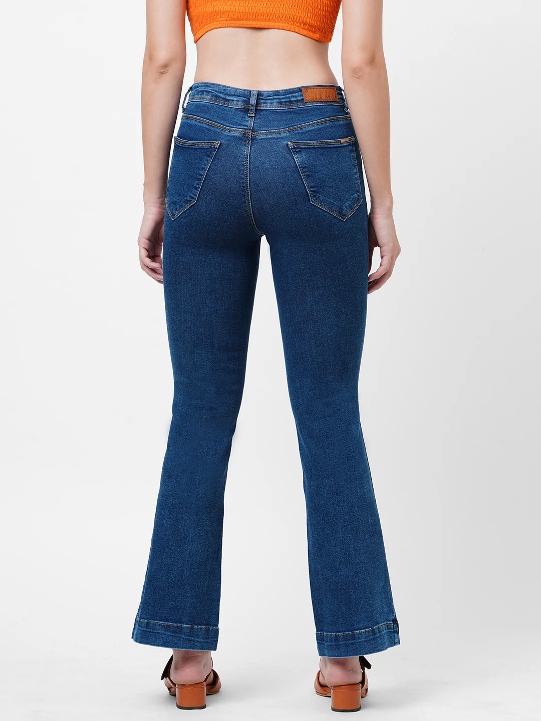Women High-Rise Flare Jeans - Image 3