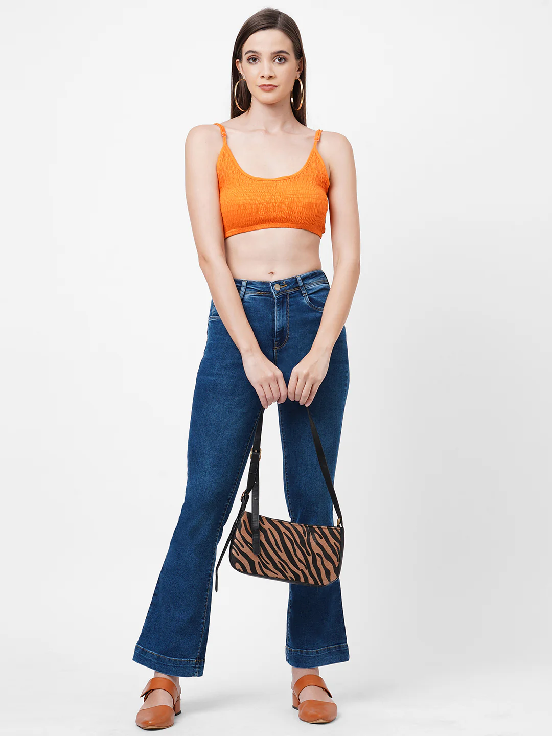Women High-Rise Flare Jeans - Image 5
