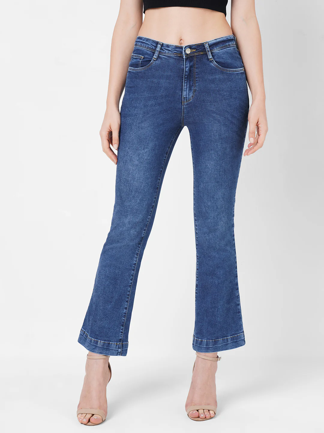 Women High-Rise Flare Jeans