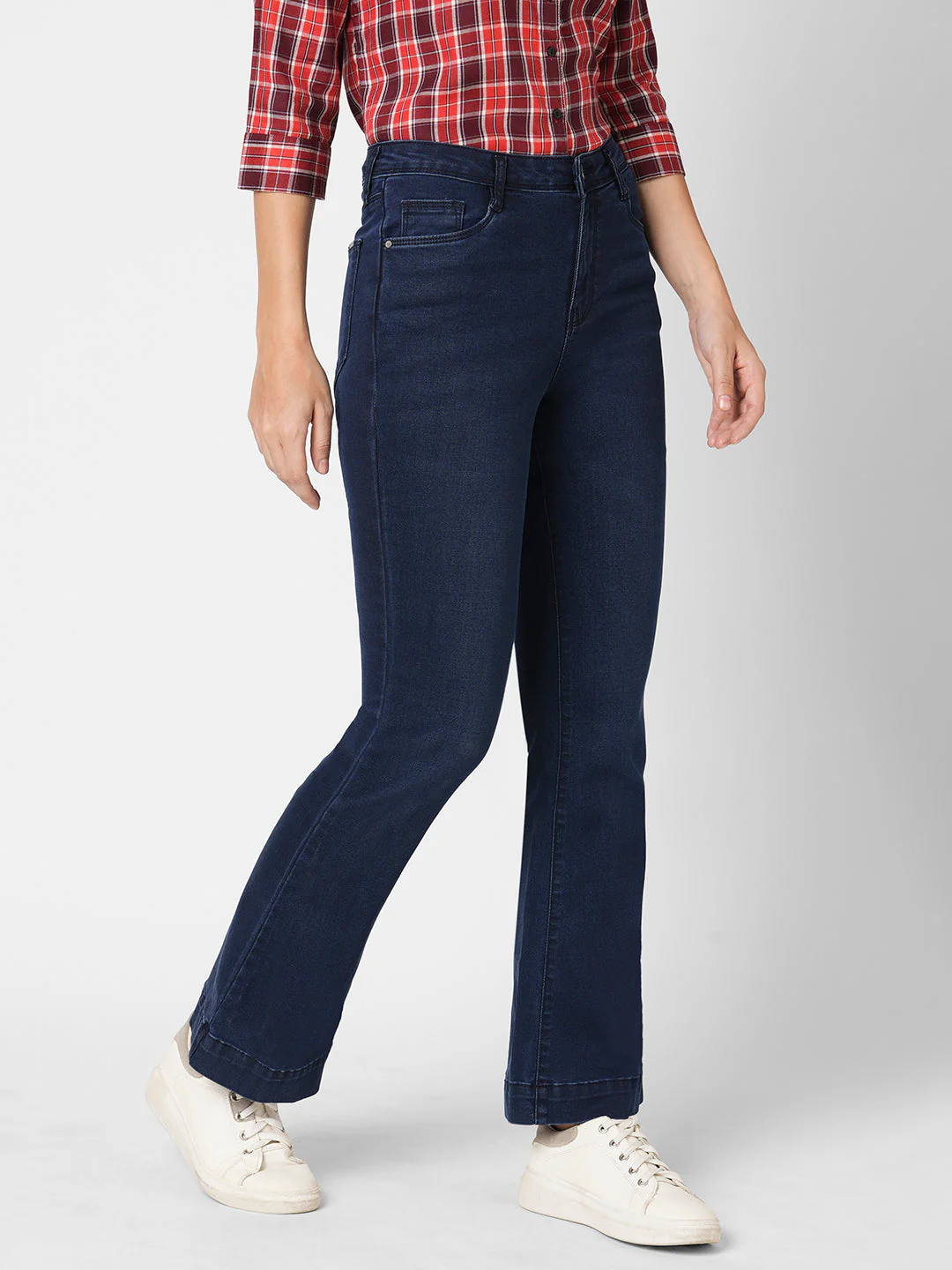 Women High-Rise Flare Jeans - Image 5