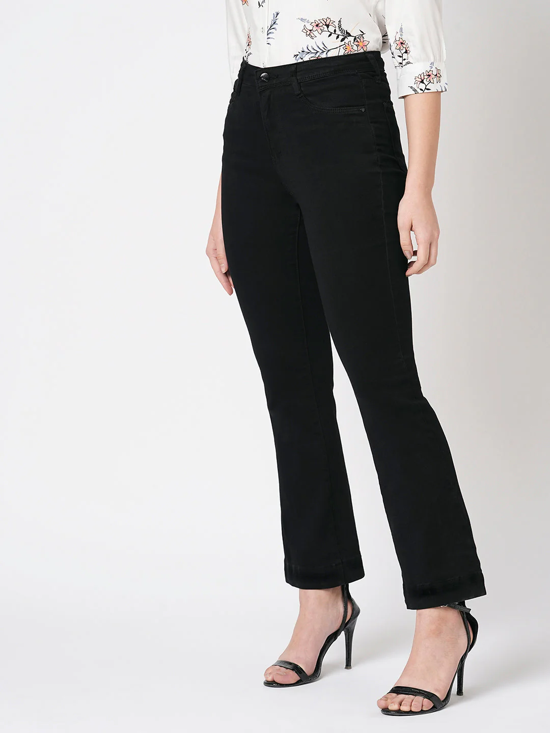 Women High-Rise Flare Jeans - Image 7
