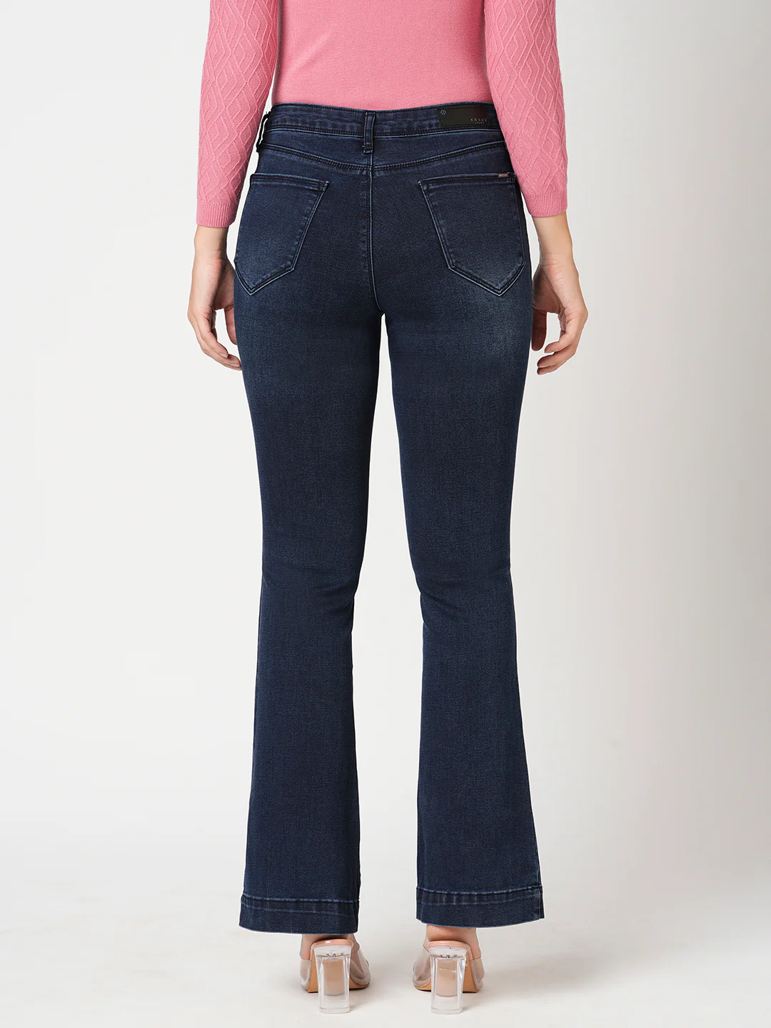 Women High-Rise Flare Jeans - Image 3