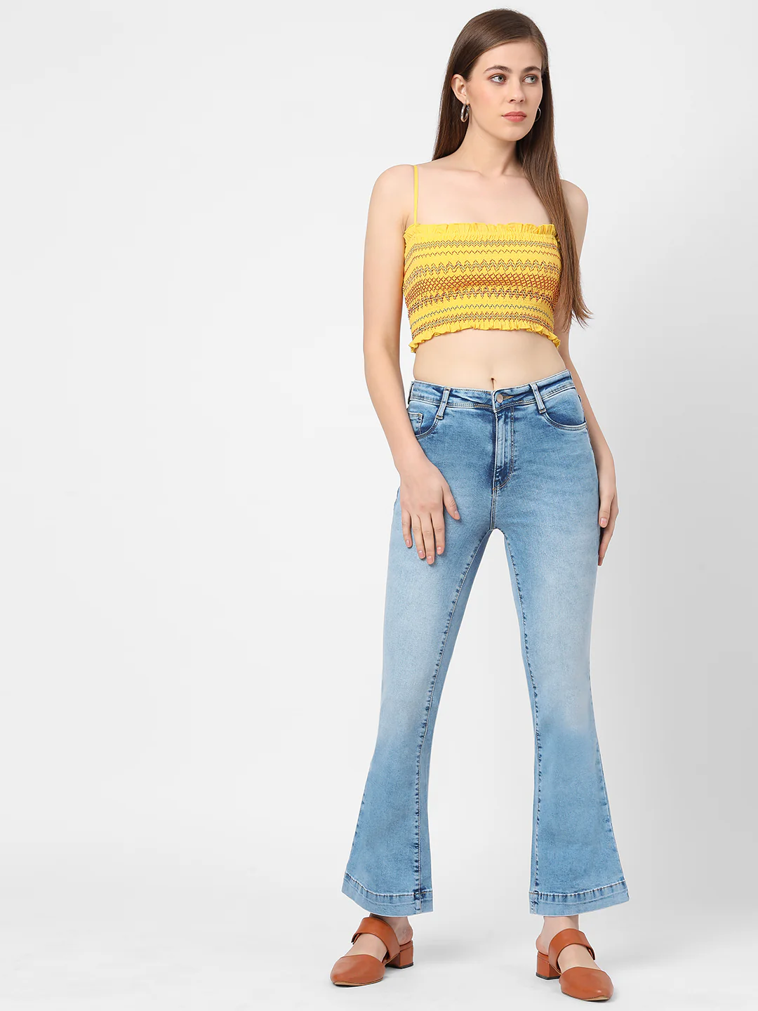 Women High-Rise Flare Jeans