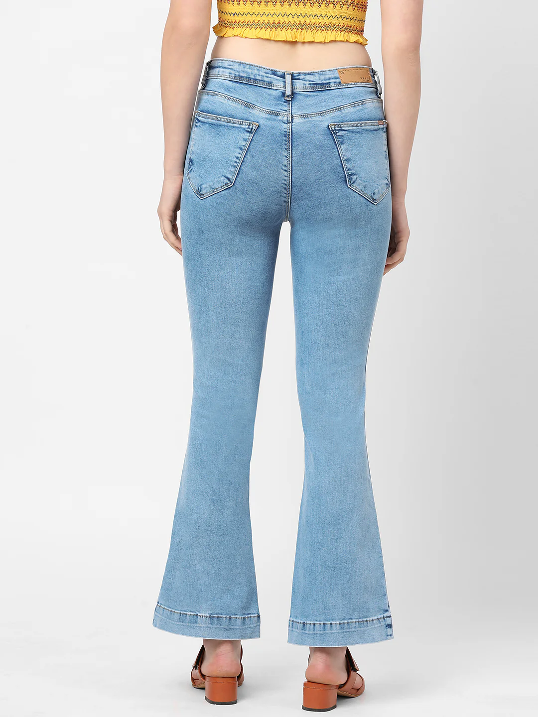 Women High-Rise Flare Jeans - Image 3