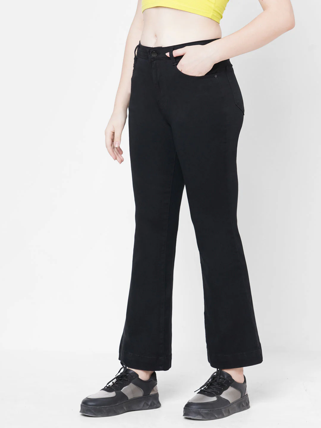 Women High-Rise Flare Jeans - Image 6