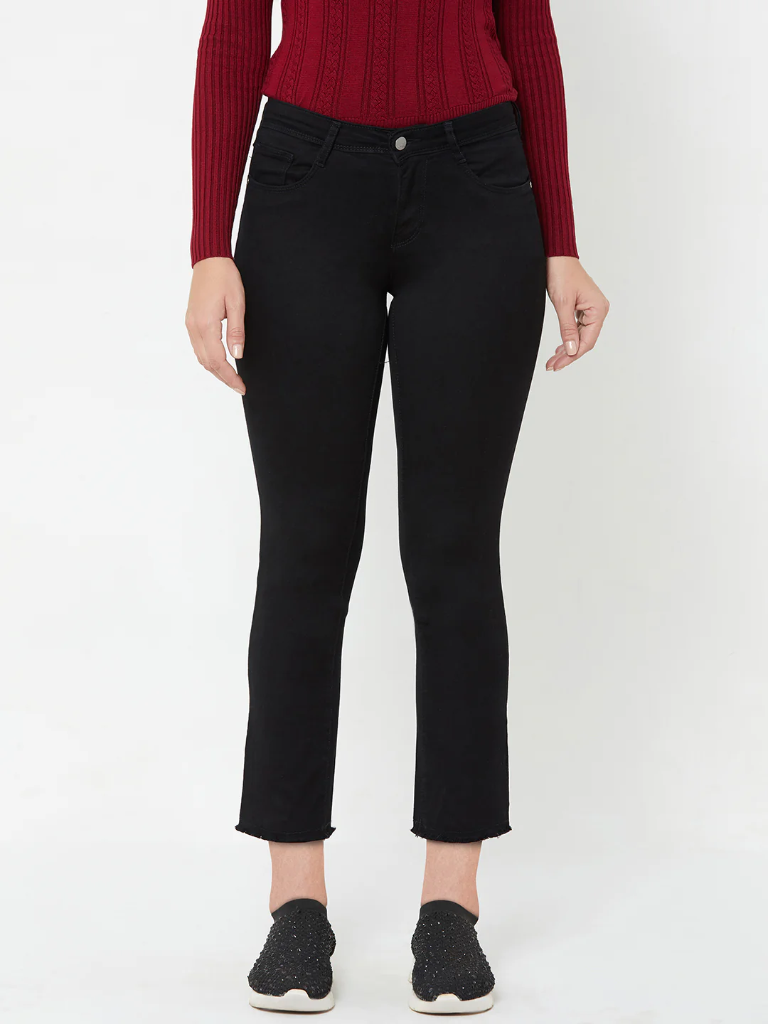 Women High-Rise Flare Jeans - Image 2