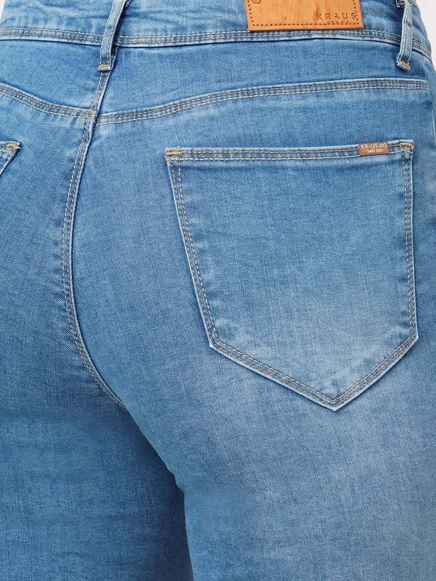 Women High-Rise Flare Jeans - Image 5