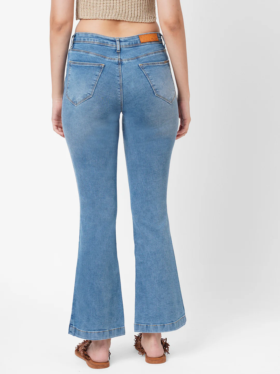 Women High-Rise Flare Jeans - Image 3