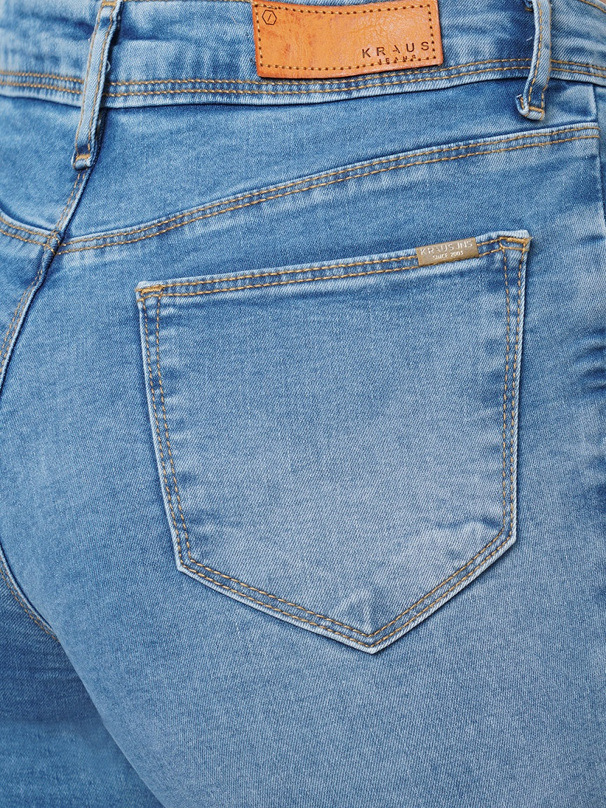 Women High-Rise Flare Jeans - Image 4