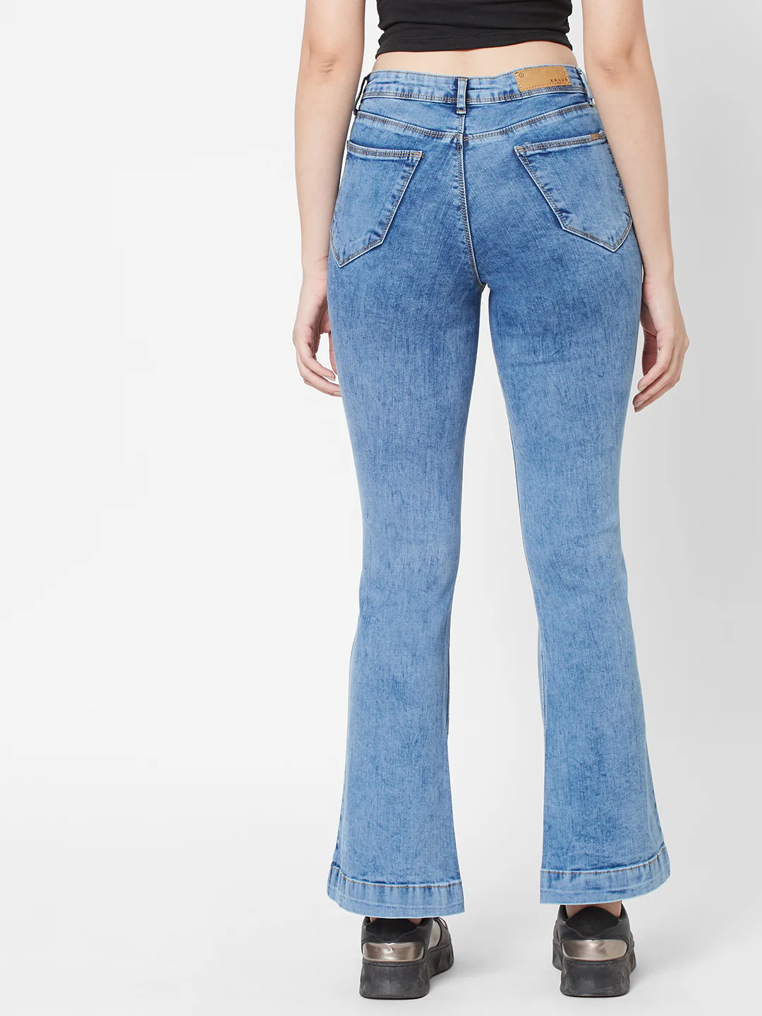 Women High-Rise Flare Jeans - Image 3