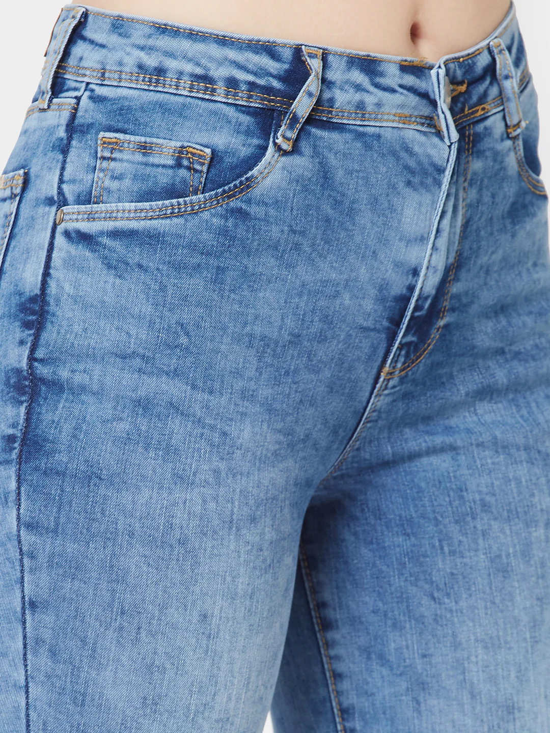 Women High-Rise Flare Jeans - Image 5