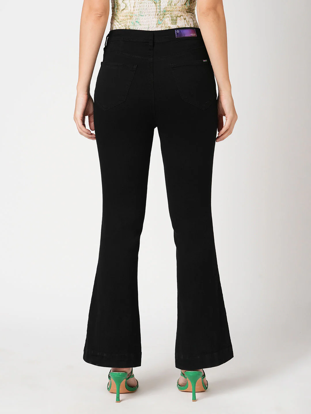 Women High-Rise Flare Jeans - Image 3