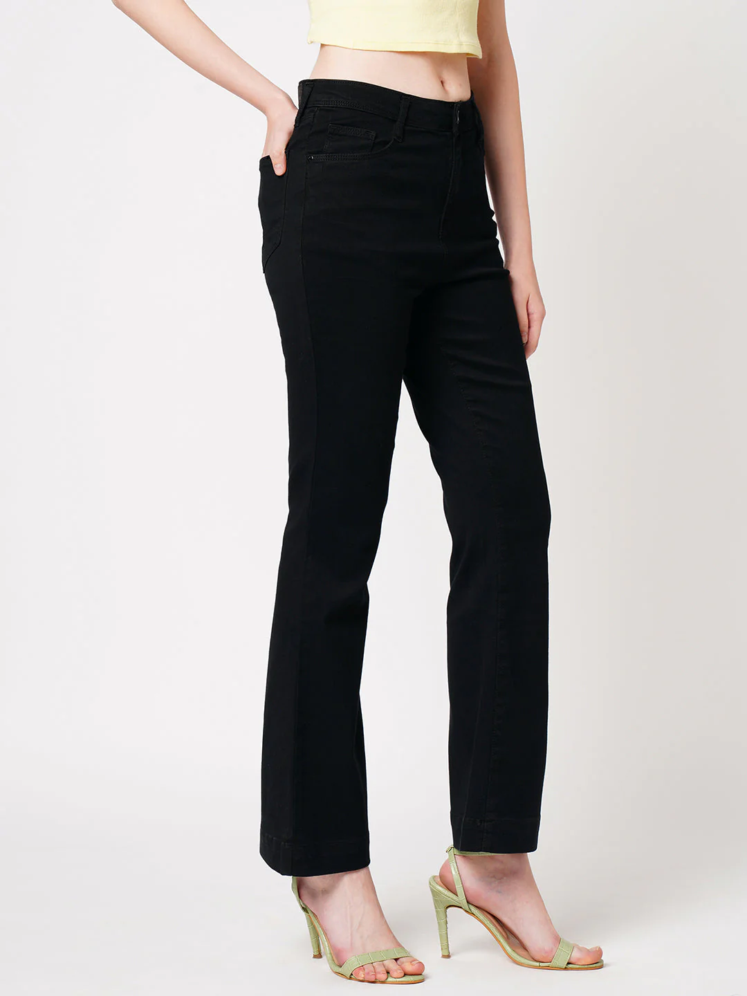 Women High-Rise Flare Jeans - Image 5