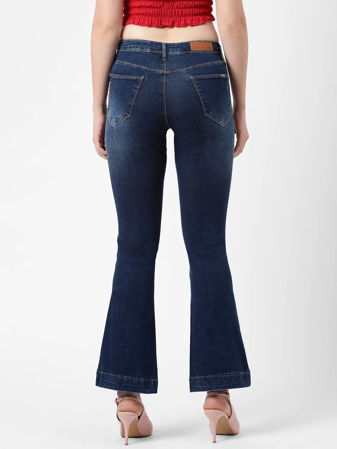 Women High-Rise Flare Jeans - Image 3