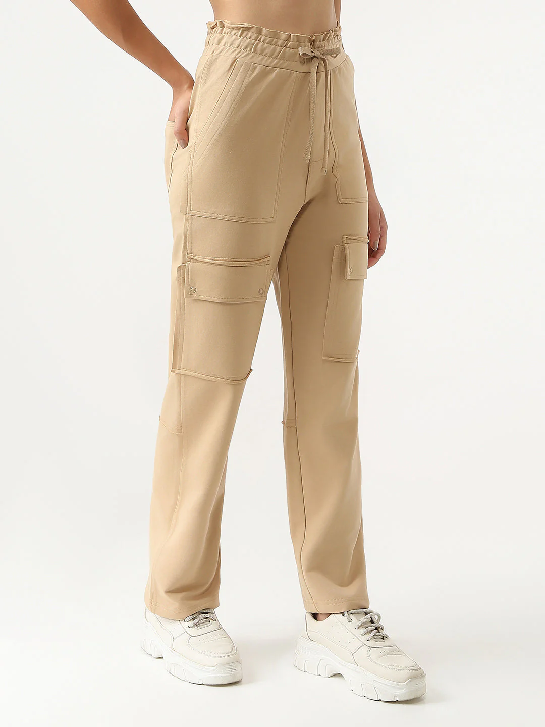 Women High-Rise Loose Fit Athleisure - Image 5