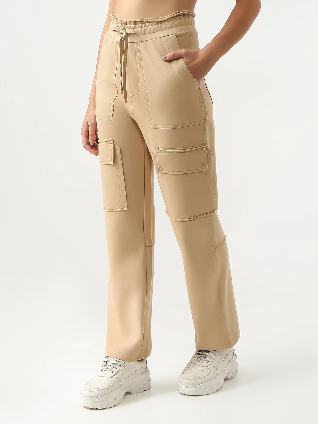 Women High-Rise Loose Fit Athleisure - Image 7