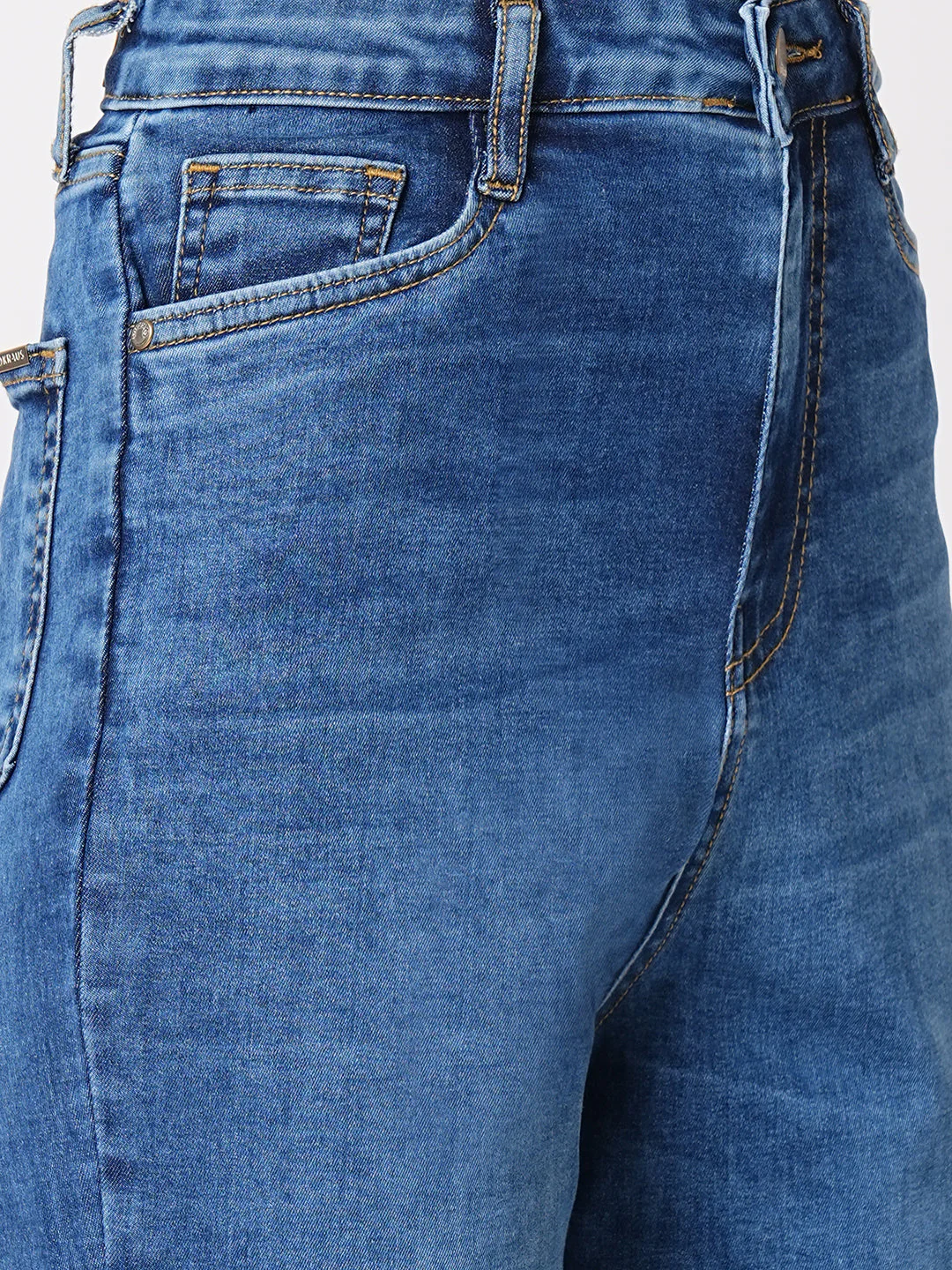 Women High-Rise Loose Straight Fit Jeans - Image 5