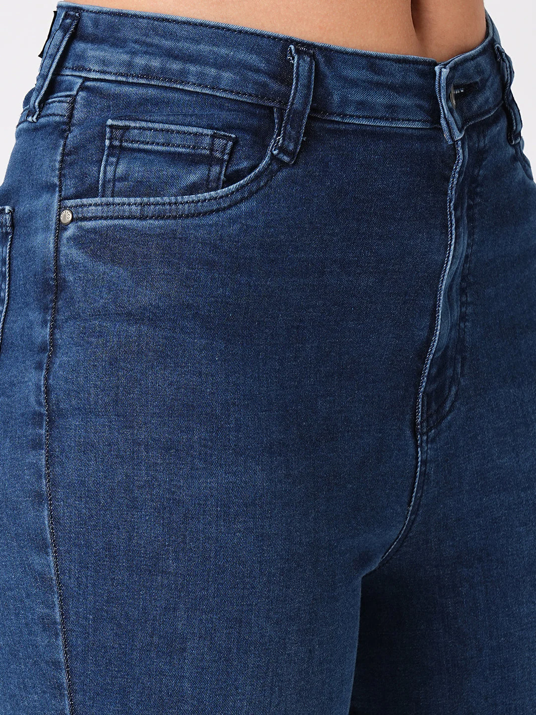 Women High-Rise Loose Straight Fit Jeans - Image 5