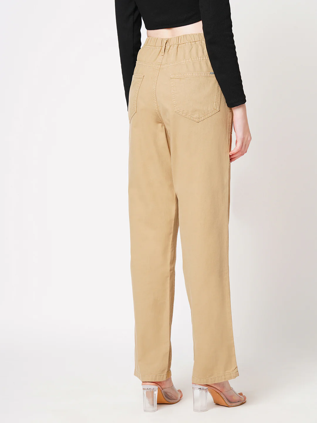 Women High-Rise Loose Straight Jeans - Image 3