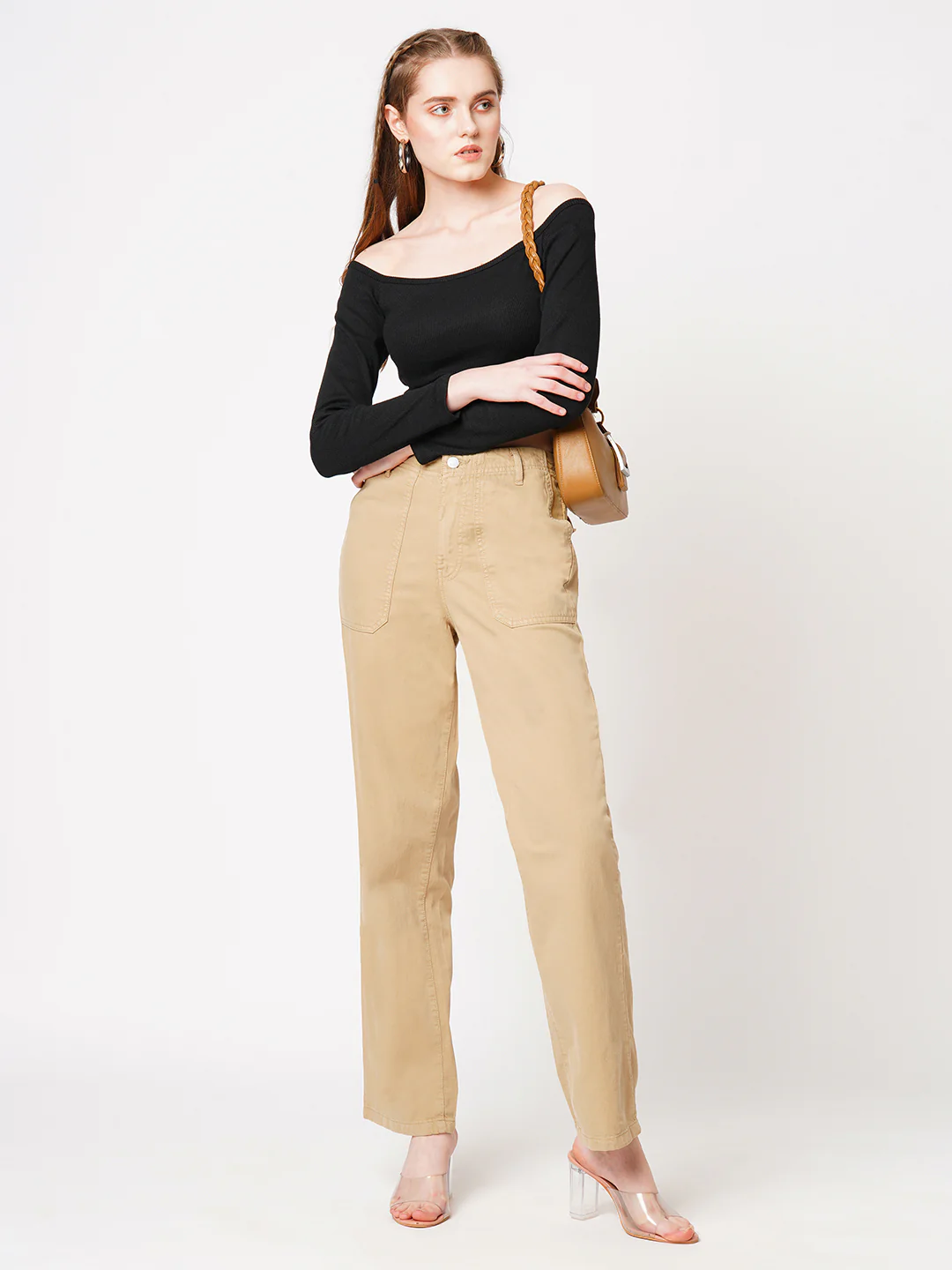 Women High-Rise Loose Straight Jeans - Image 4