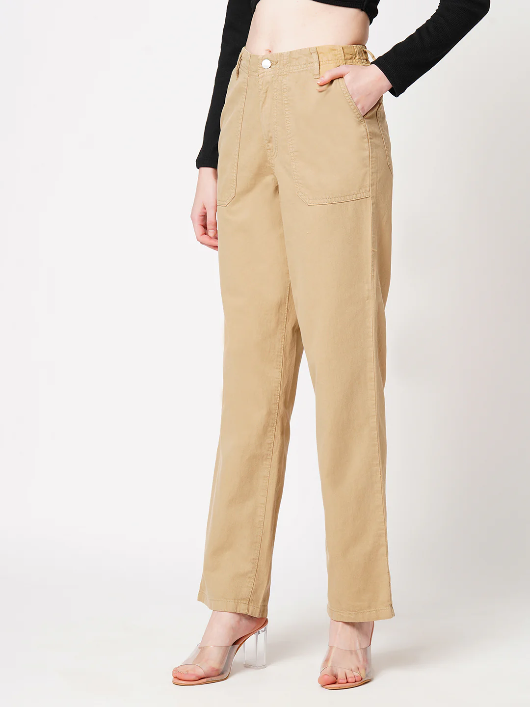 Women High-Rise Loose Straight Jeans - Image 7