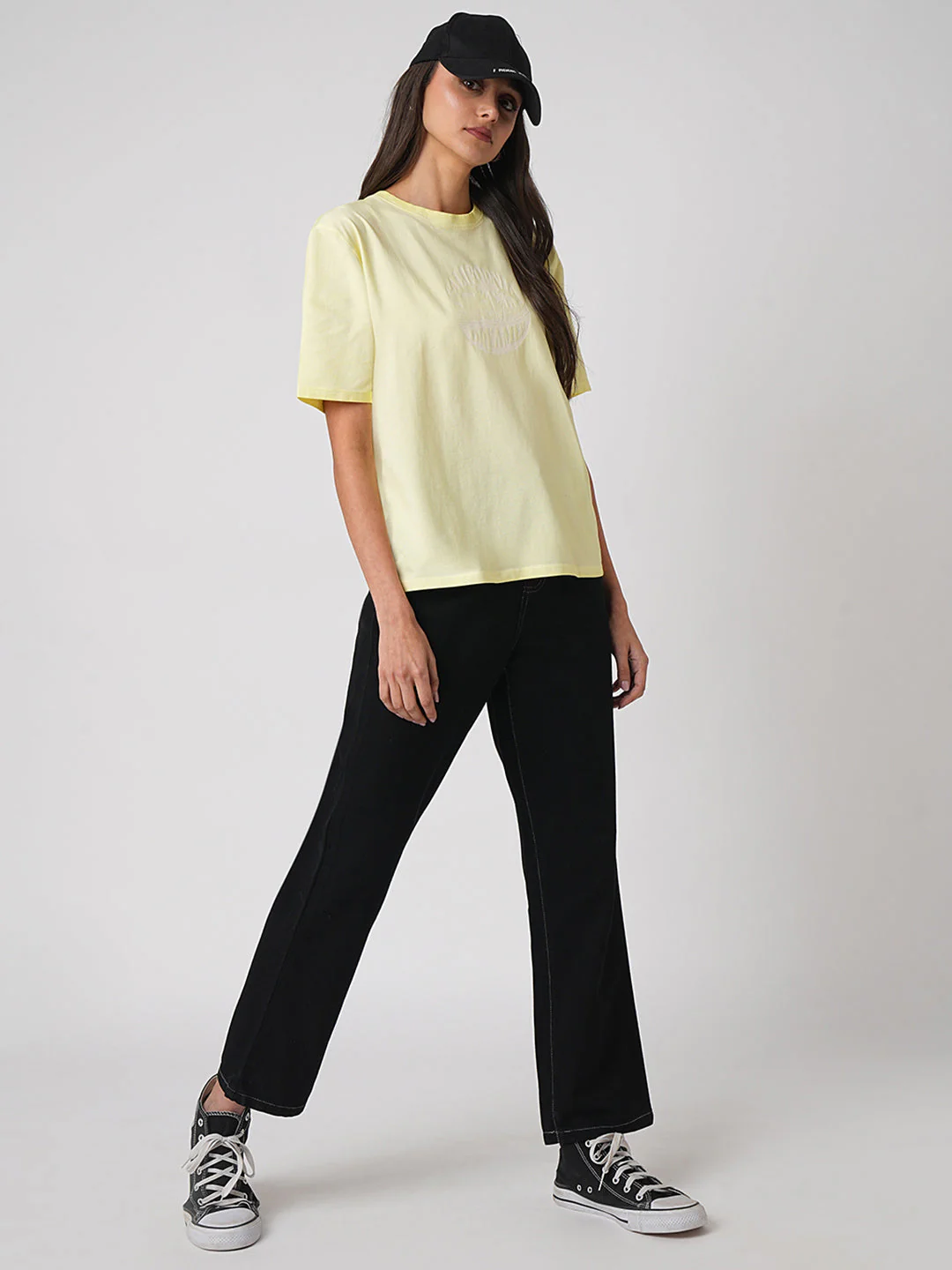 Women High-Rise Loose Straight Jeans - Image 4