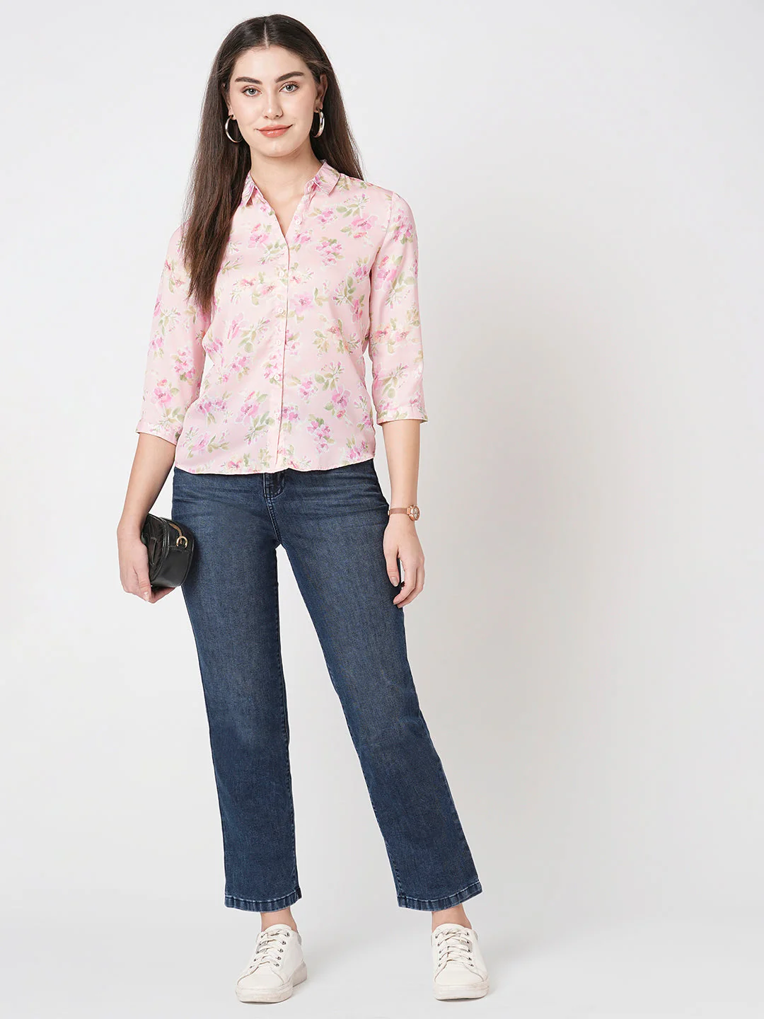 Women High-Rise Loose Straight Jeans - Image 4
