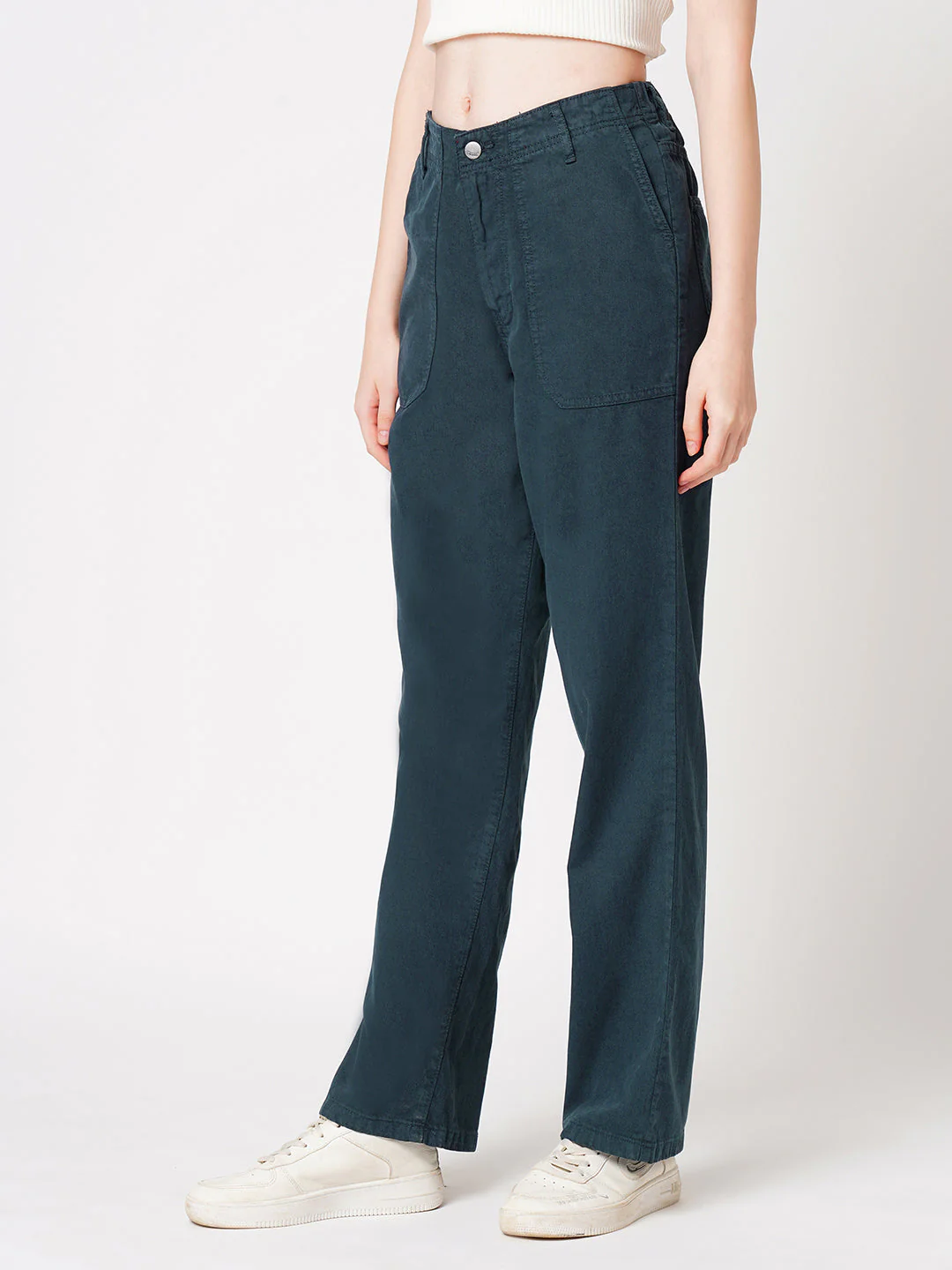 Women High-Rise Loose Straight Jeans - Image 6