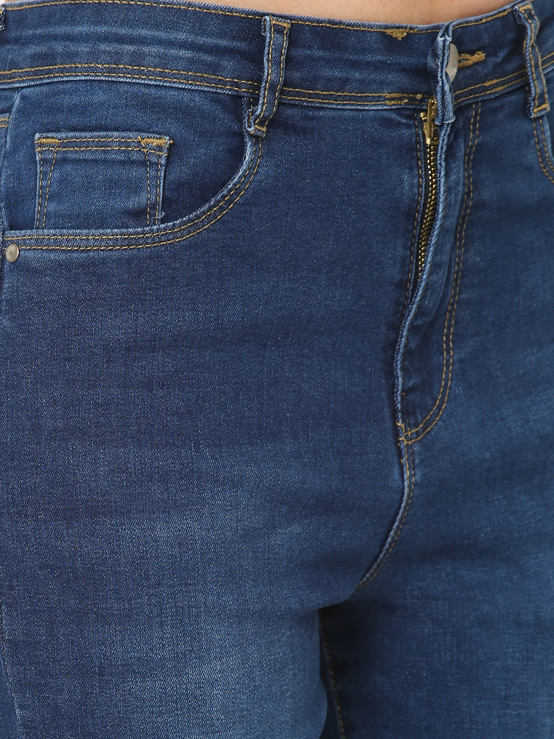 Women High-Rise Mini Flare Jeans - Image 6