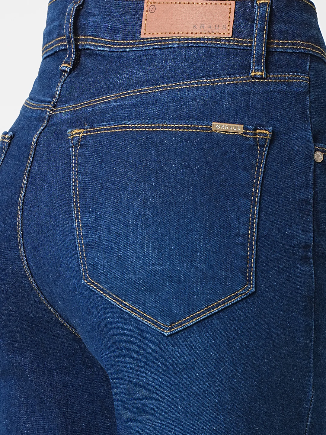 Women High-Rise Mini Flare Jeans - Image 6