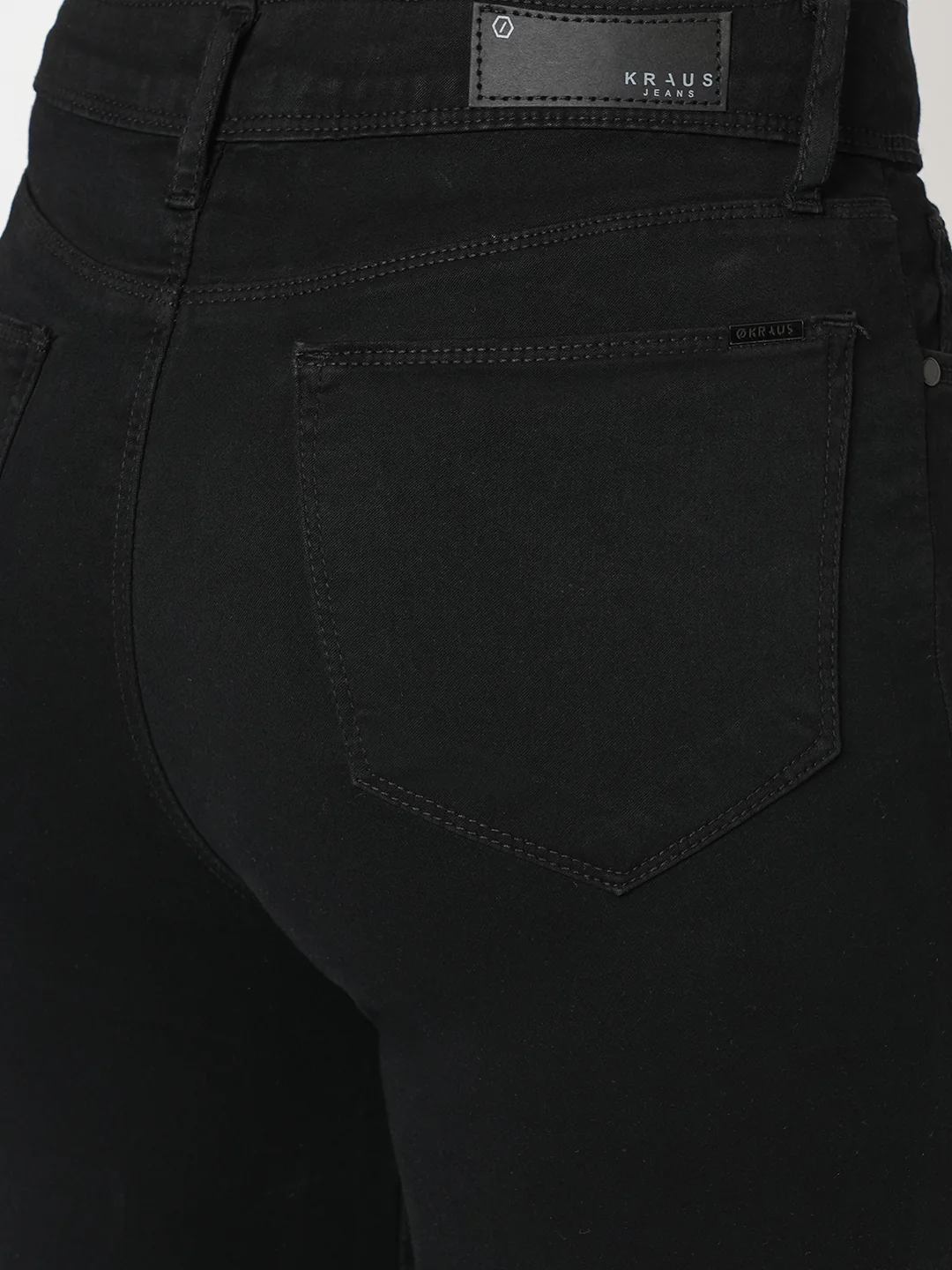 Women High-Rise Mini Flare Jeans - Image 5