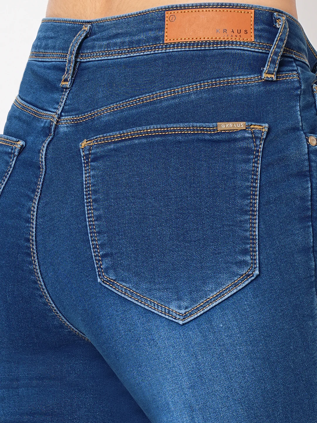 Women High-Rise Mini Flare Jeans - Image 7