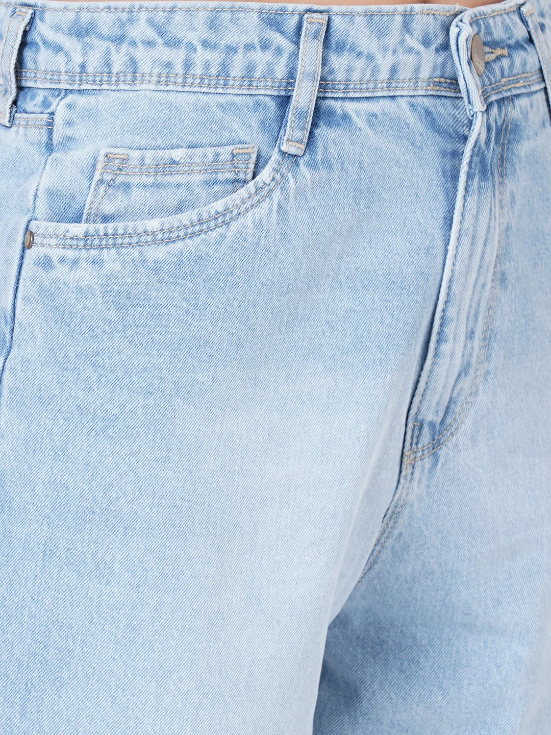 Women High-Rise Mom Fit Jeans - Image 5