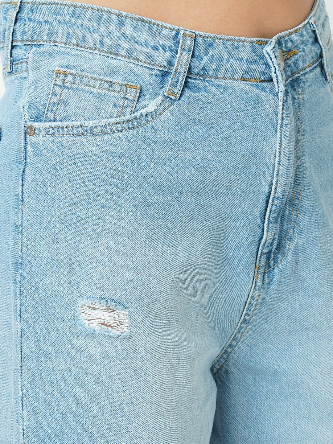 Women High-Rise Mom Fit Jeans - Image 6