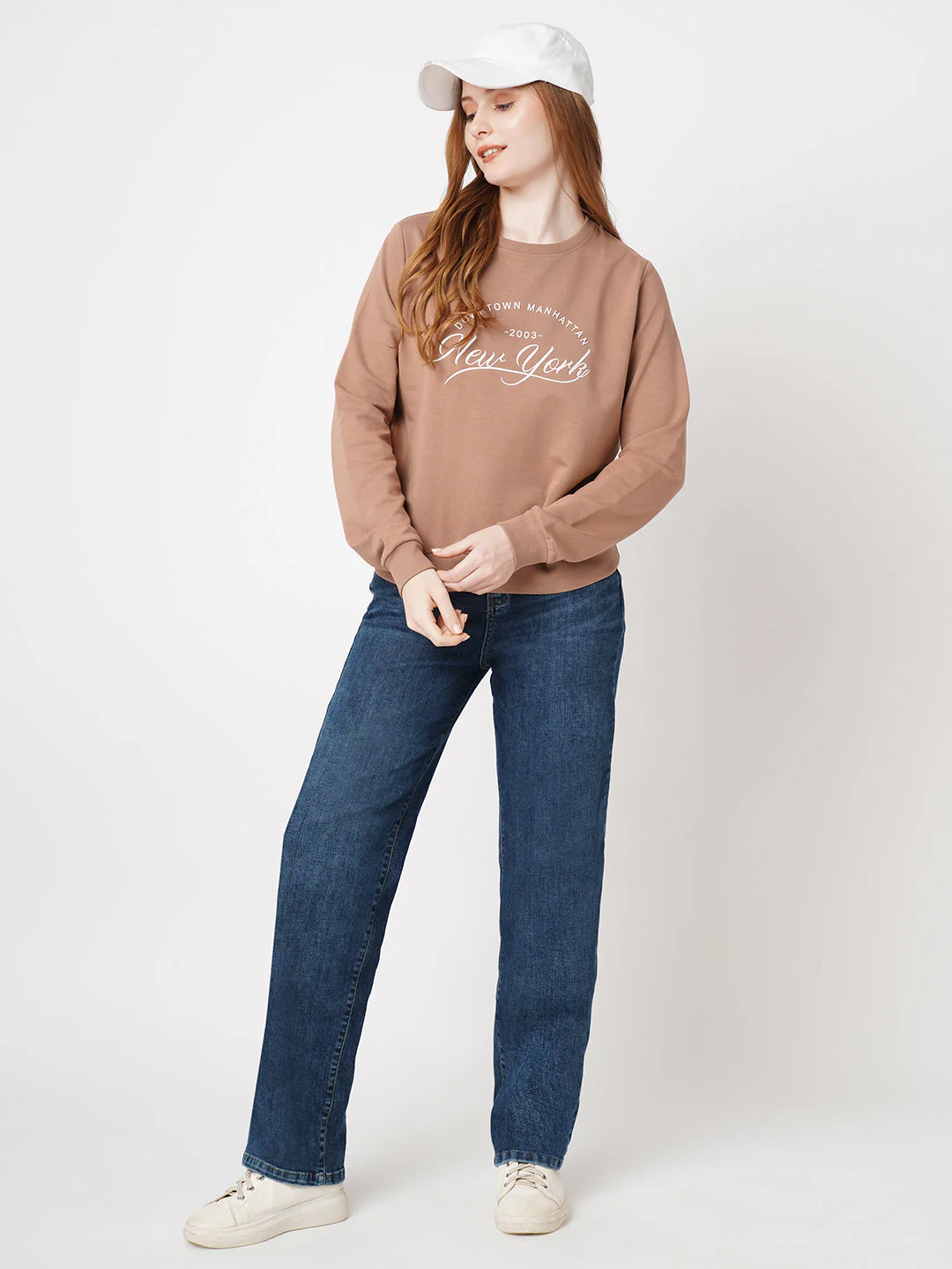 Women High-Rise Relax Straight Jeans - Image 4