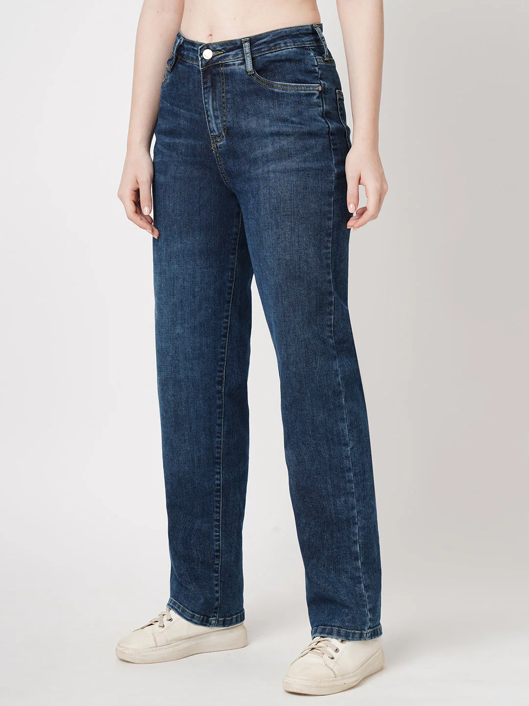 Women High-Rise Relax Straight Jeans - Image 6