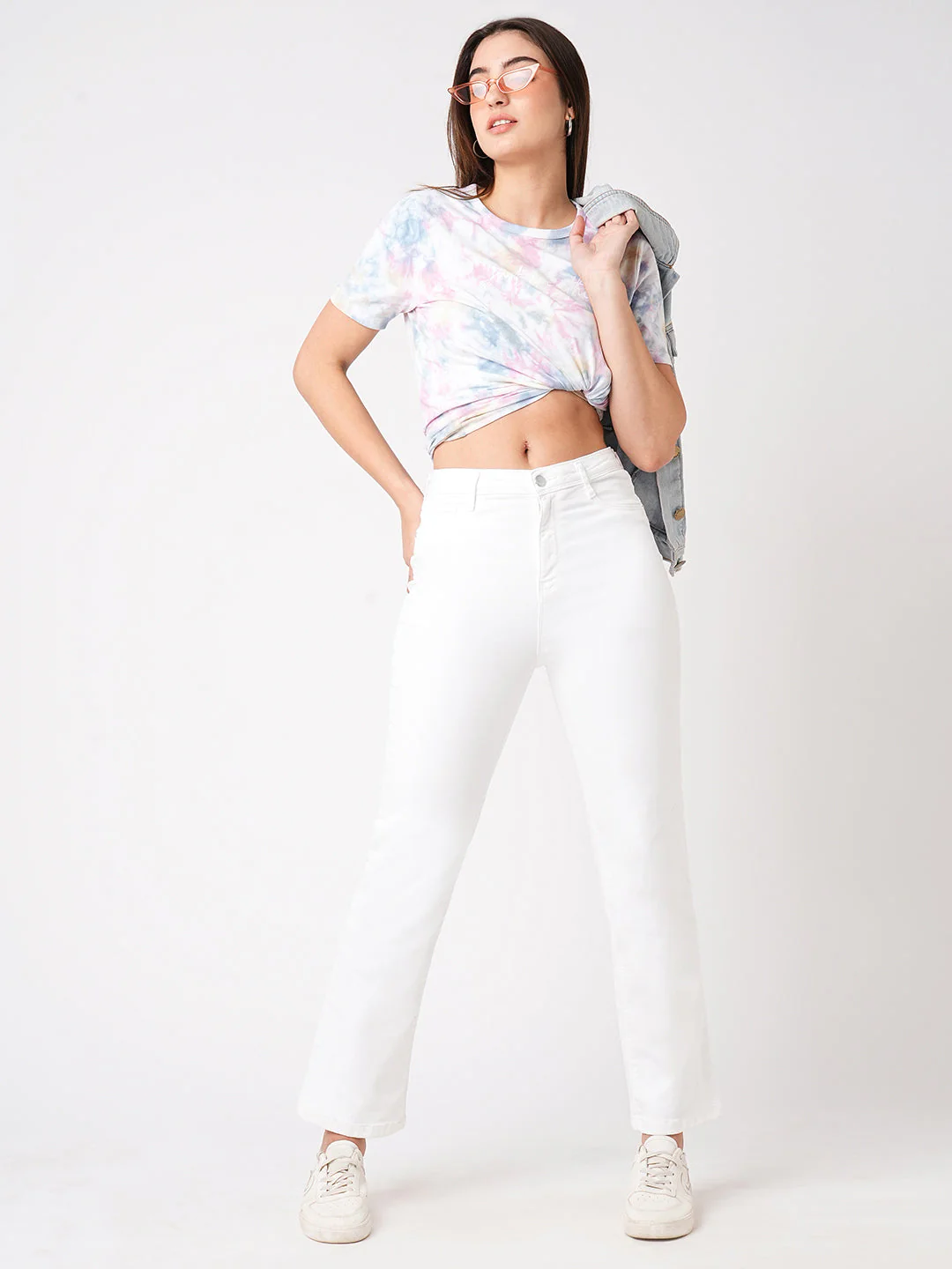 Women High-Rise Relax Straight Jeans - Image 4