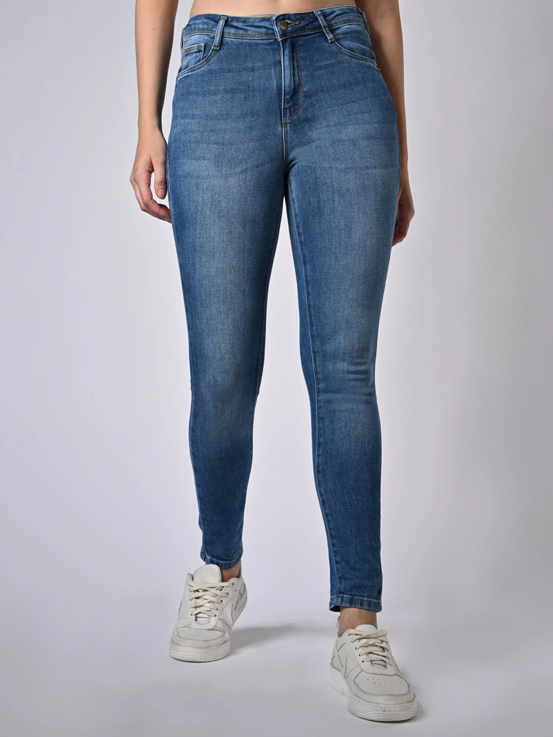 Women High-Rise Skinny Fit Jeans - Image 2