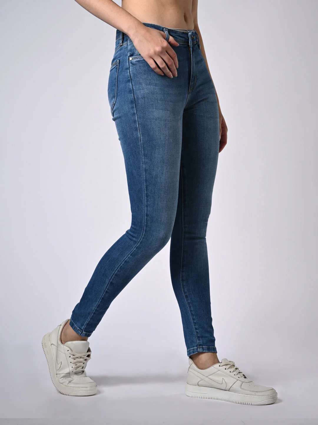 Women High-Rise Skinny Fit Jeans - Image 4