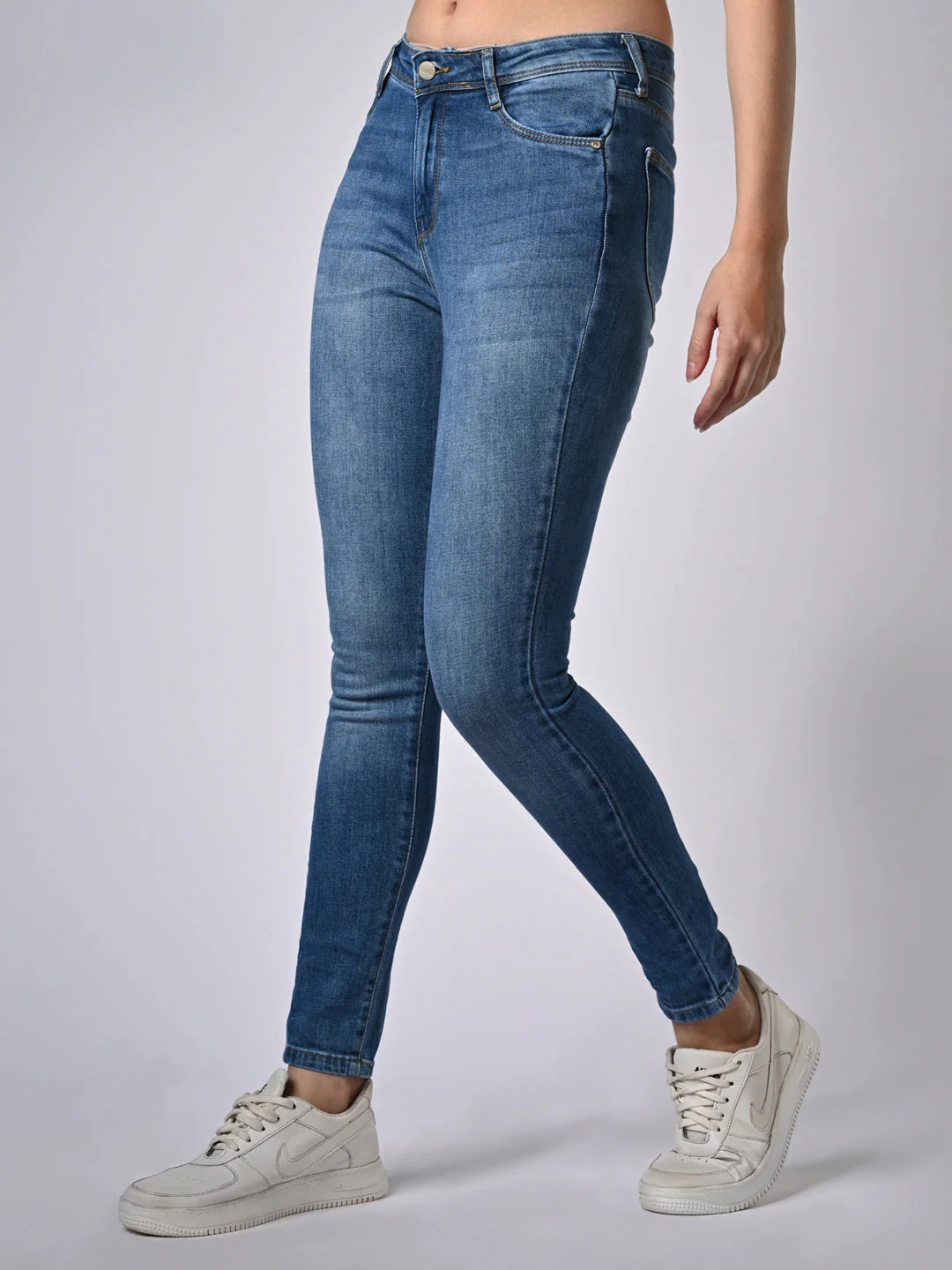 Women High-Rise Skinny Fit Jeans - Image 5
