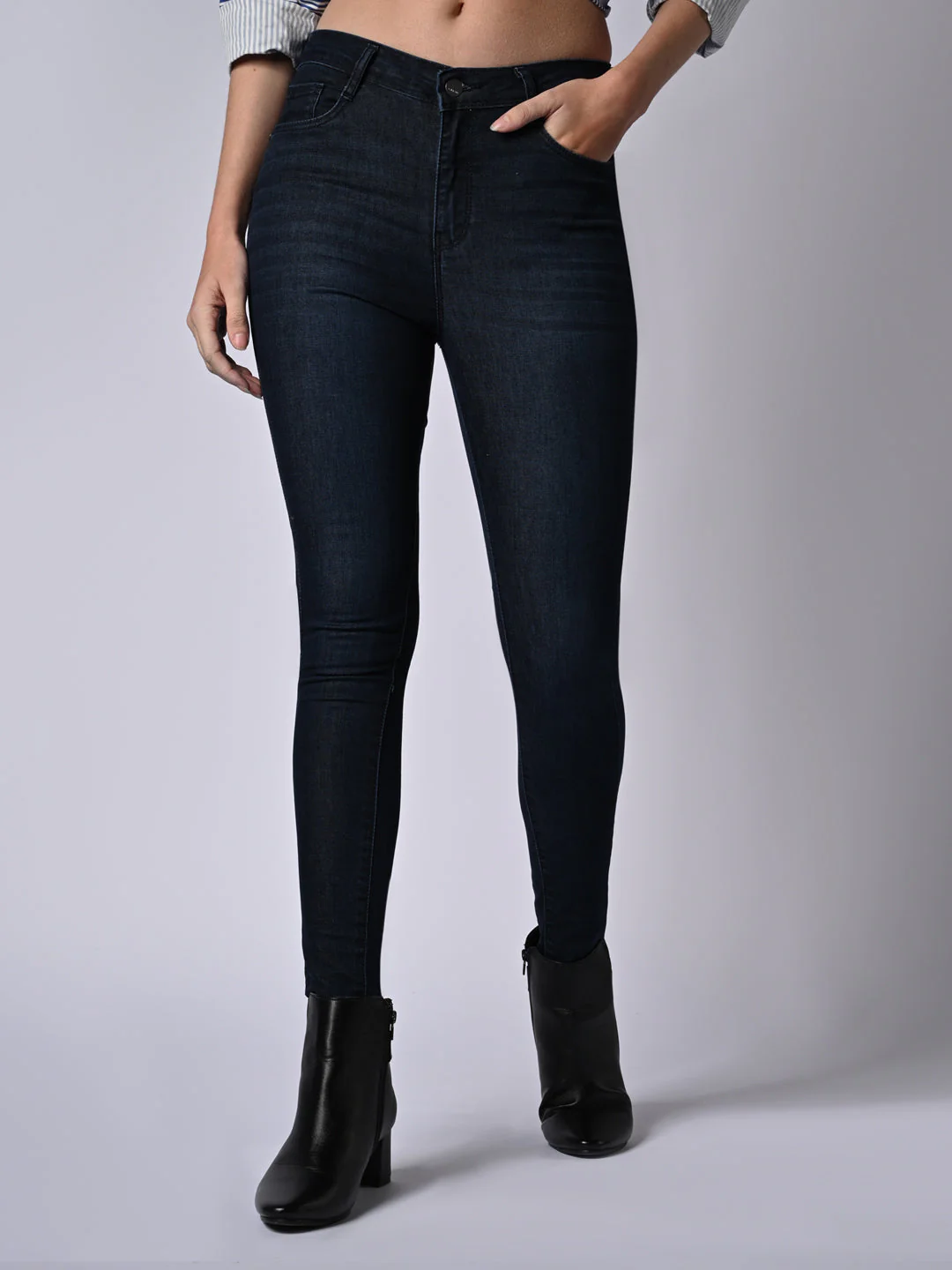 Women High-Rise Skinny Fit Jeans - Image 2