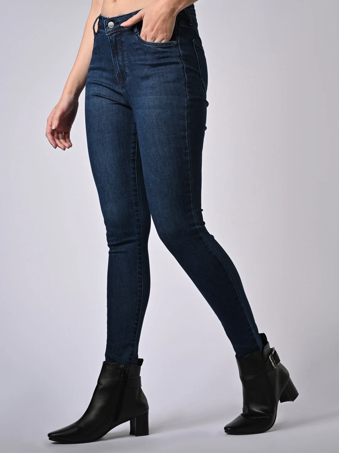 Women High-Rise Skinny Fit Jeans - Image 4
