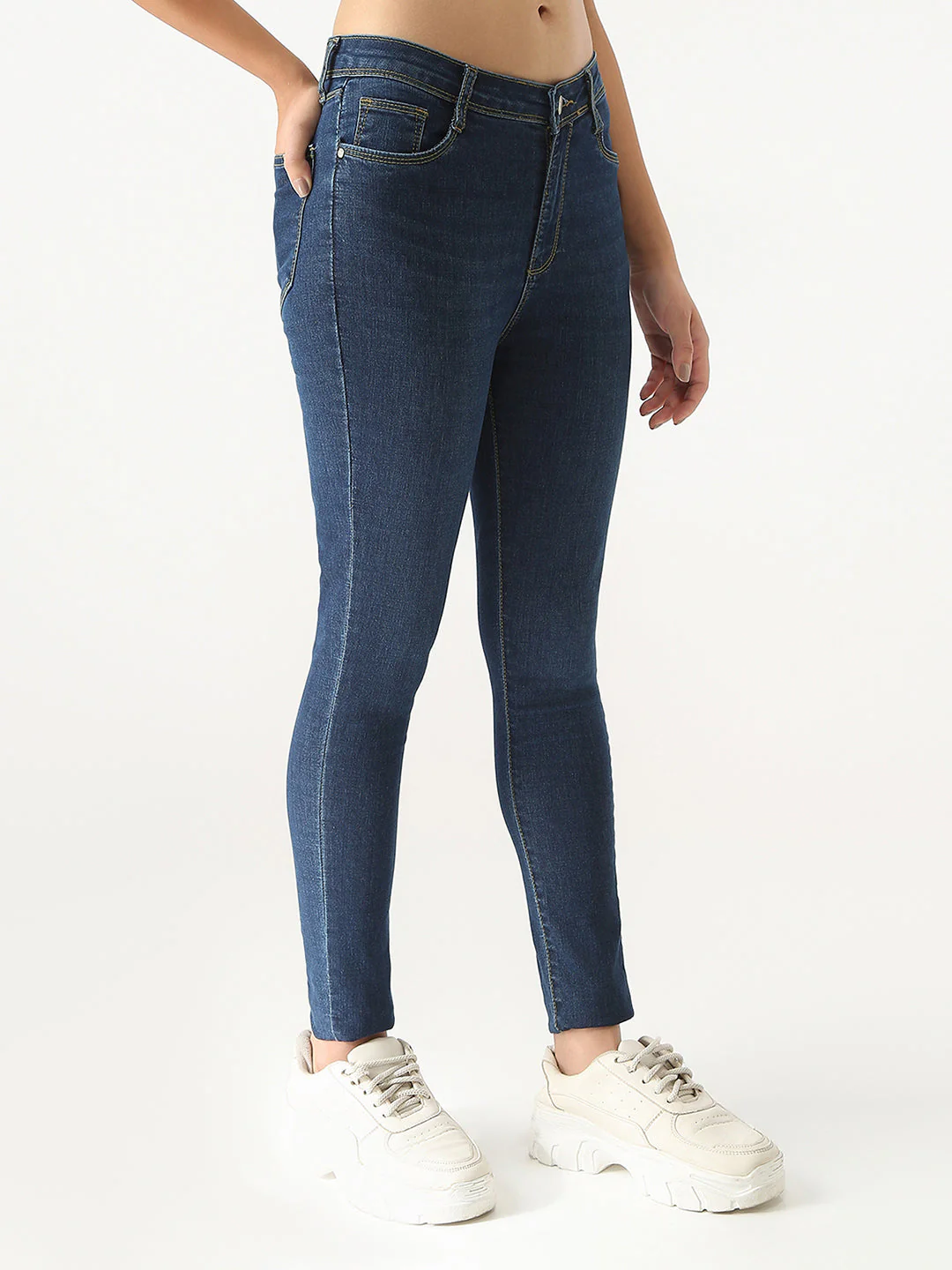 Women High-Rise Skinny Fit Jeans - Image 5